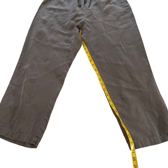 New Zara The L.A. Slouchy Fit Relaxed High Rise Linen Blend Pants XXL - Picture 14 of 16